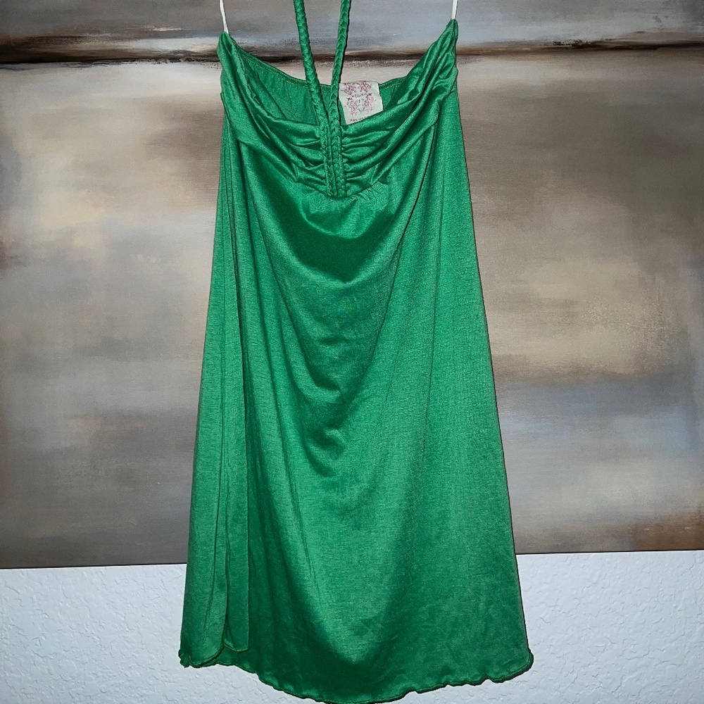 Flirty Halter Dress